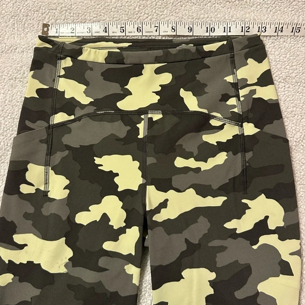 Lululemon Swift Speed High-Rise Crop Leggings Heritage 365 Camo Crispin Green